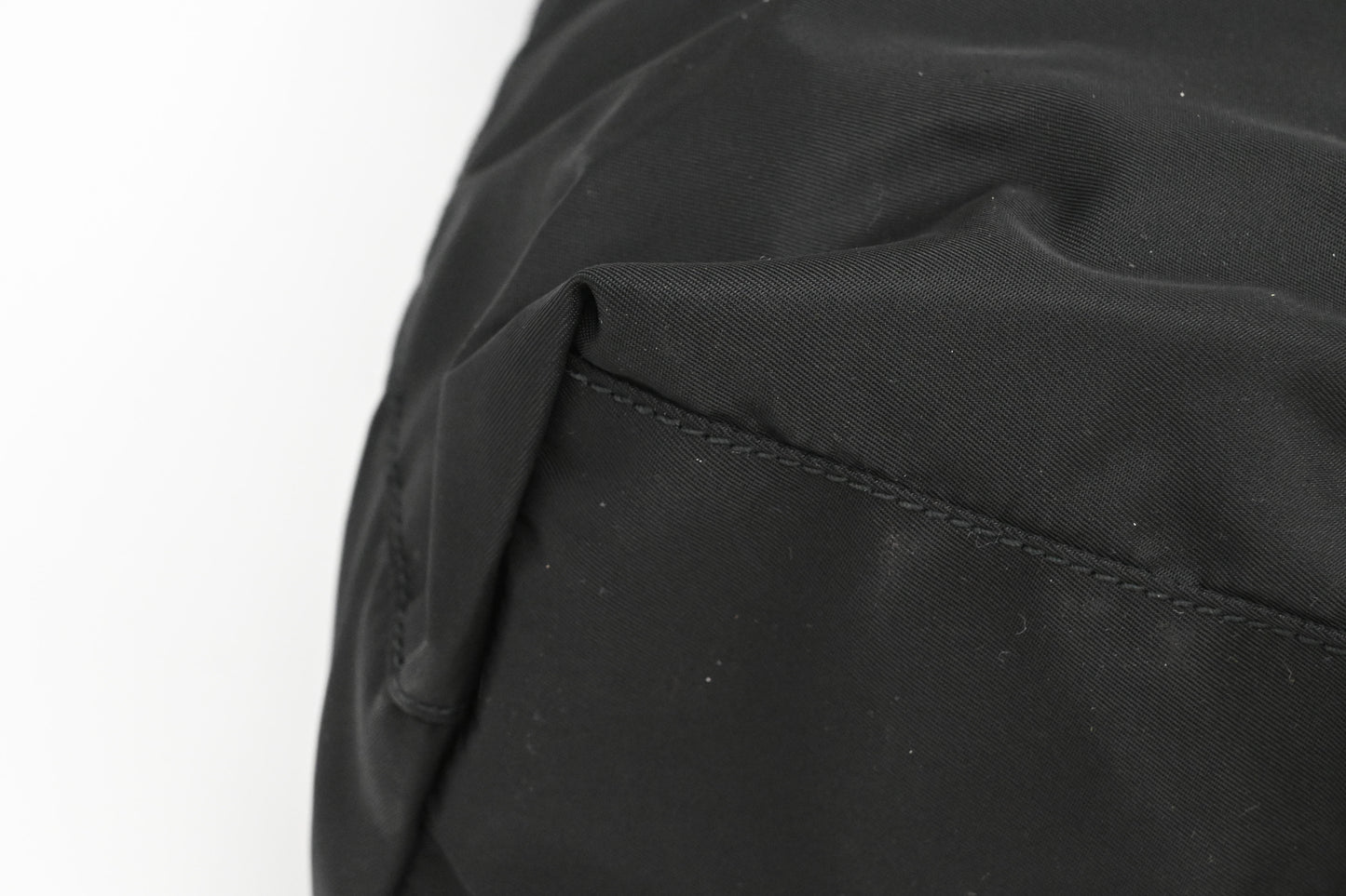 Prada Clown Tote in Black Canvas