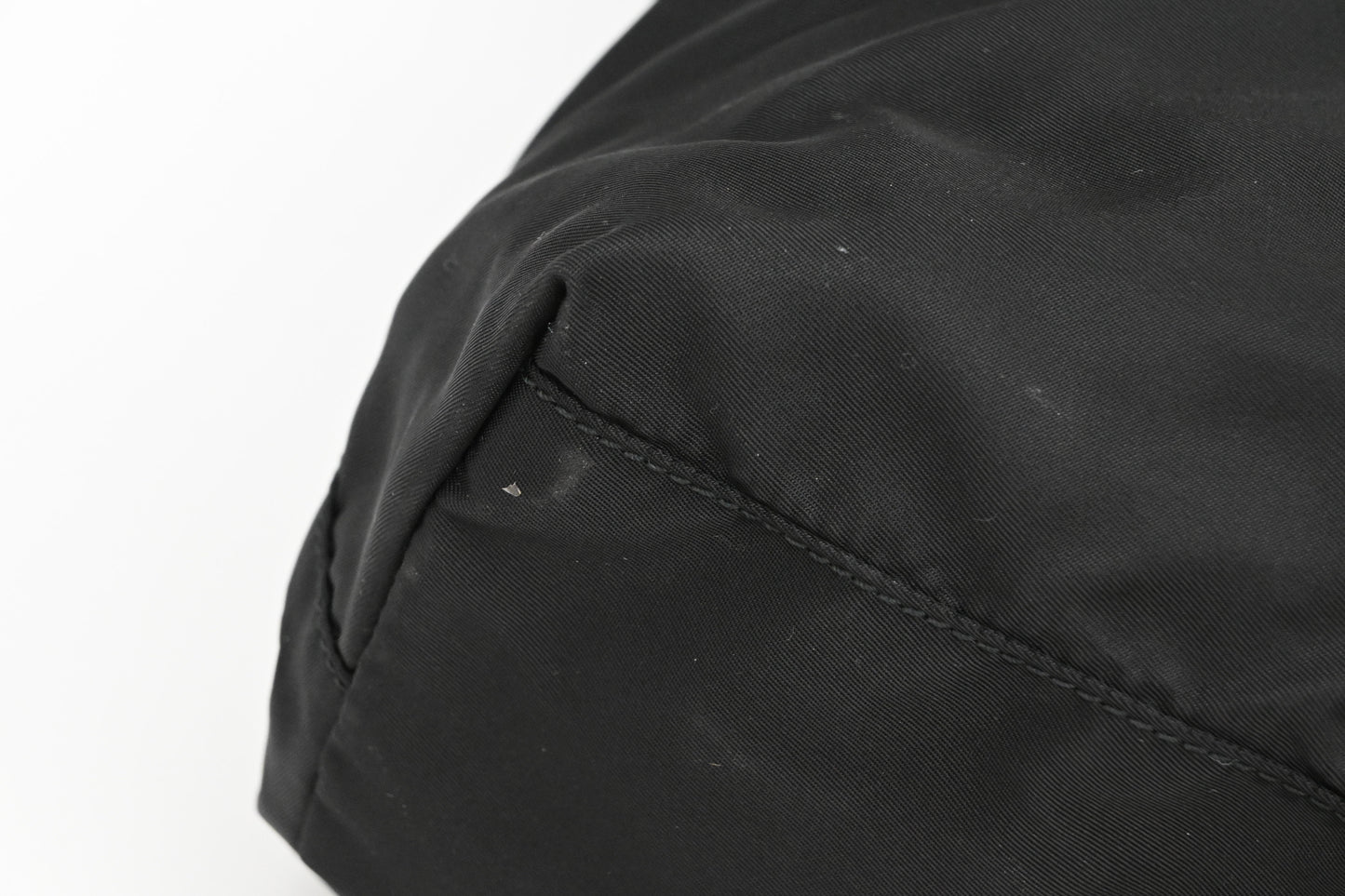 Prada Clown Tote in Black Canvas