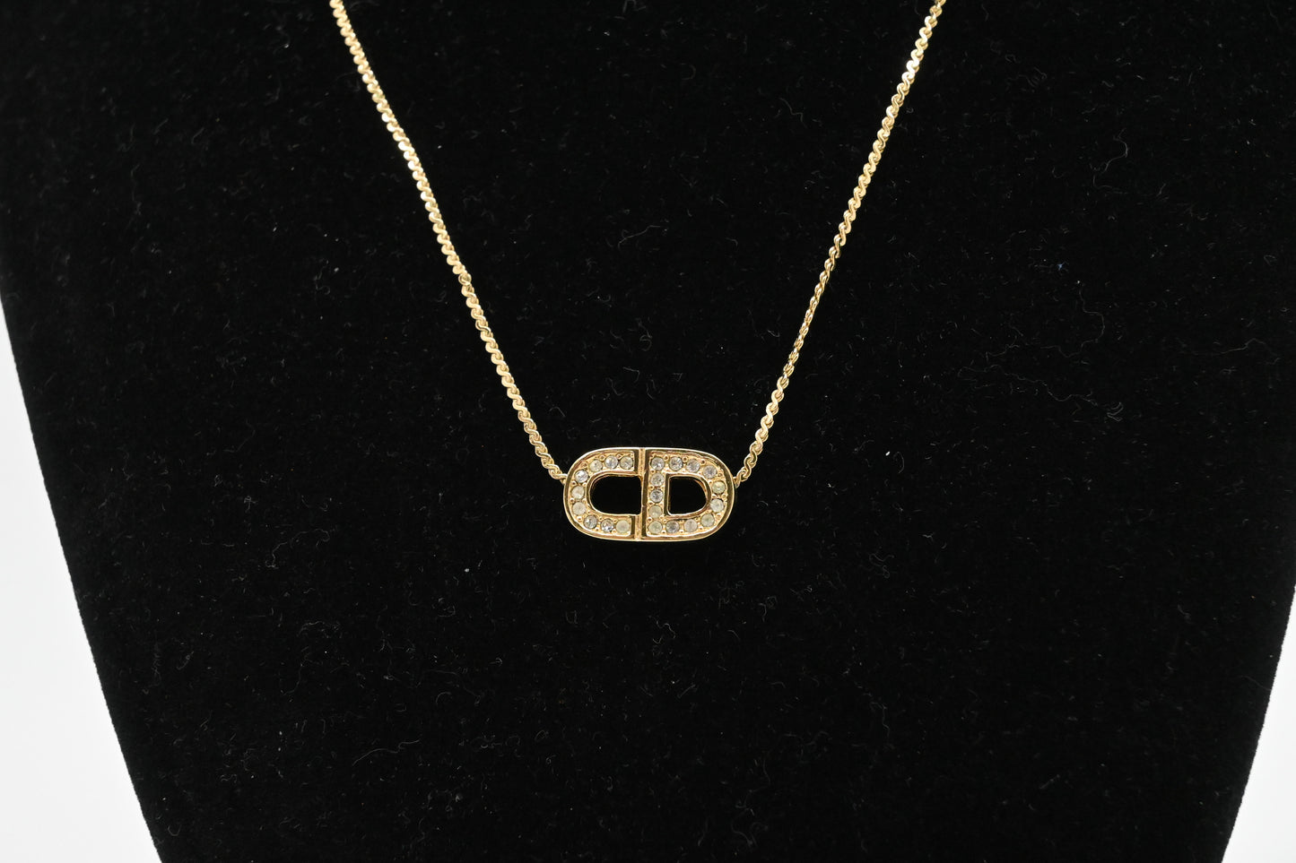 Dior CD Necklace with Stones