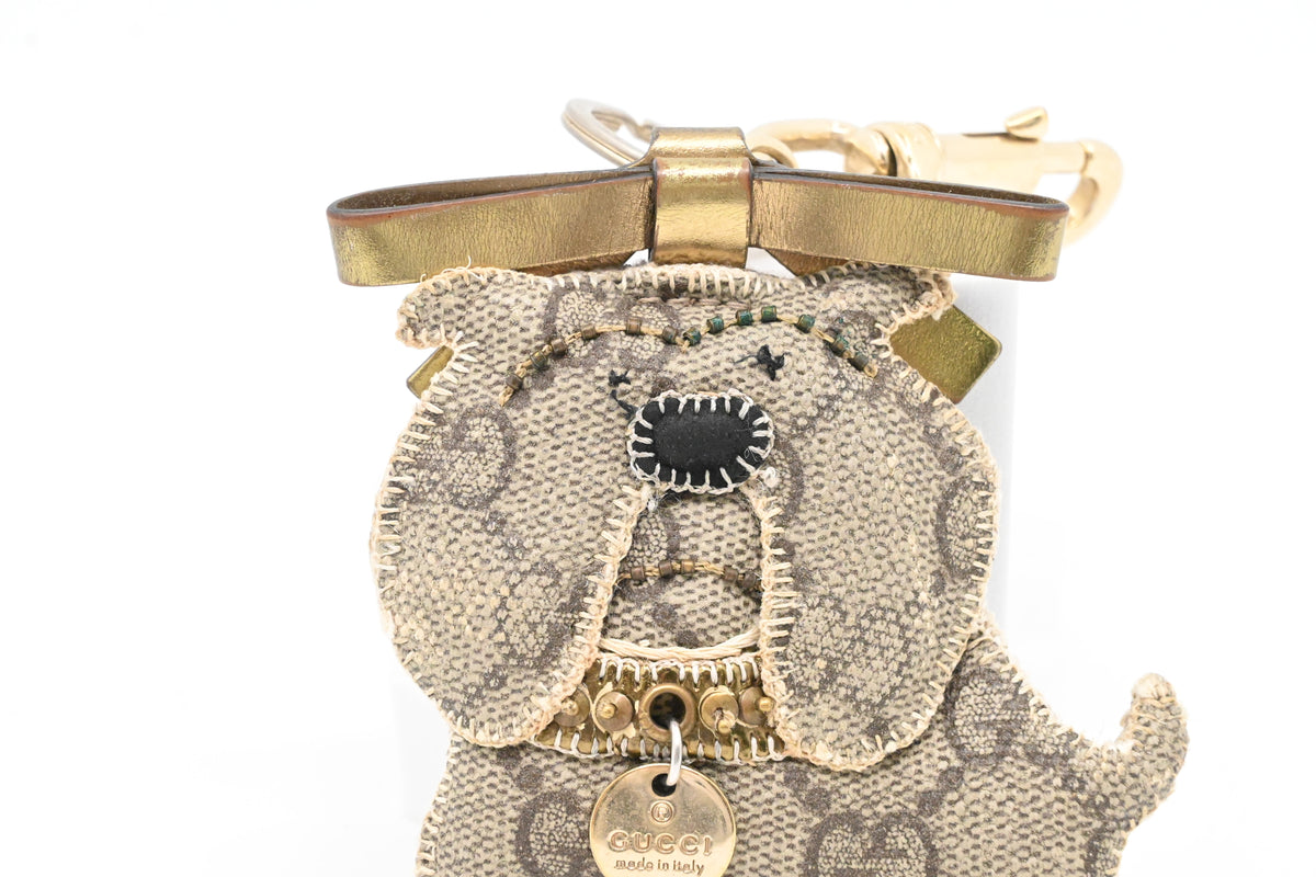 Gucci 'Agnese the Bulldog' Bag Charm