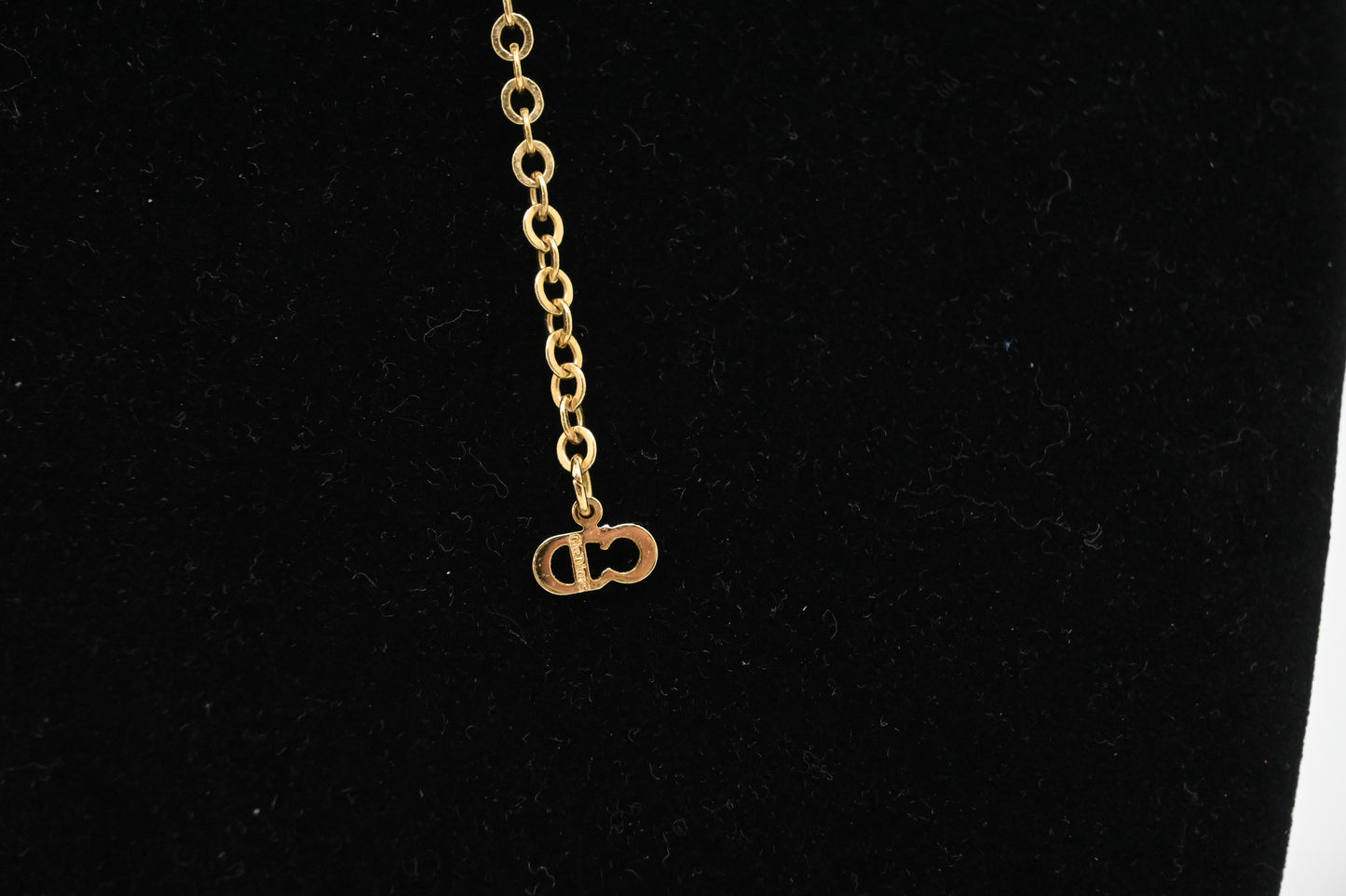 Dior CD Necklace with Stones