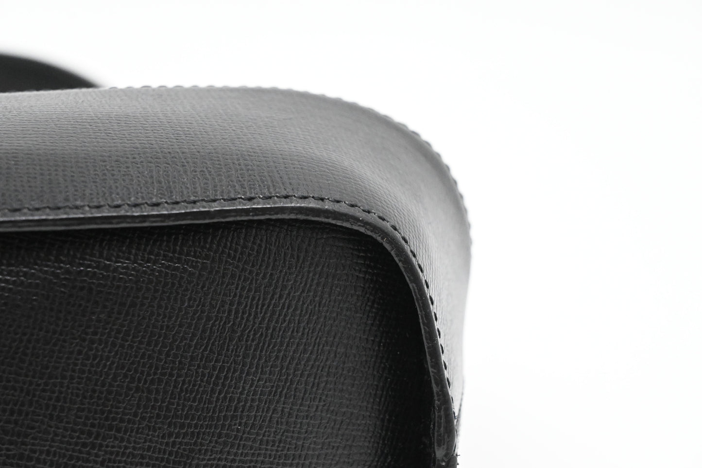 Dior Top Hand Bag in Black Leather