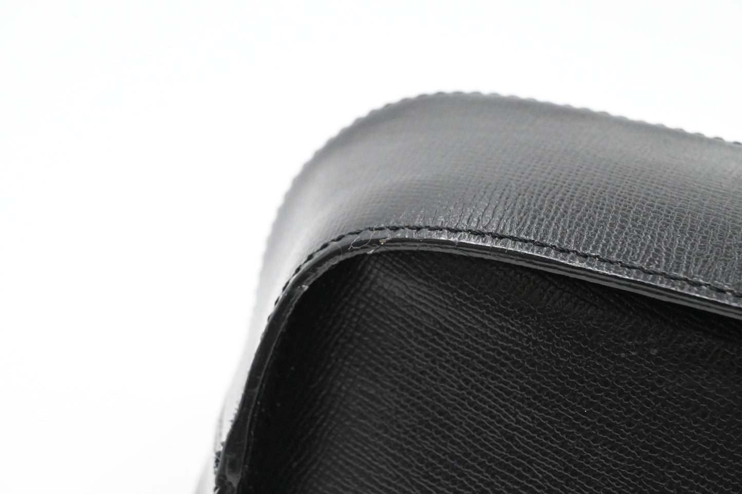 Dior Top Hand Bag in Black Leather