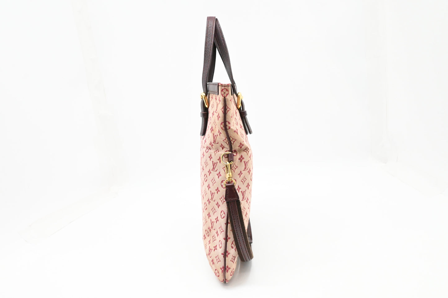 Louis Vuitton Francoise in Cherry Mini Lin Canvas