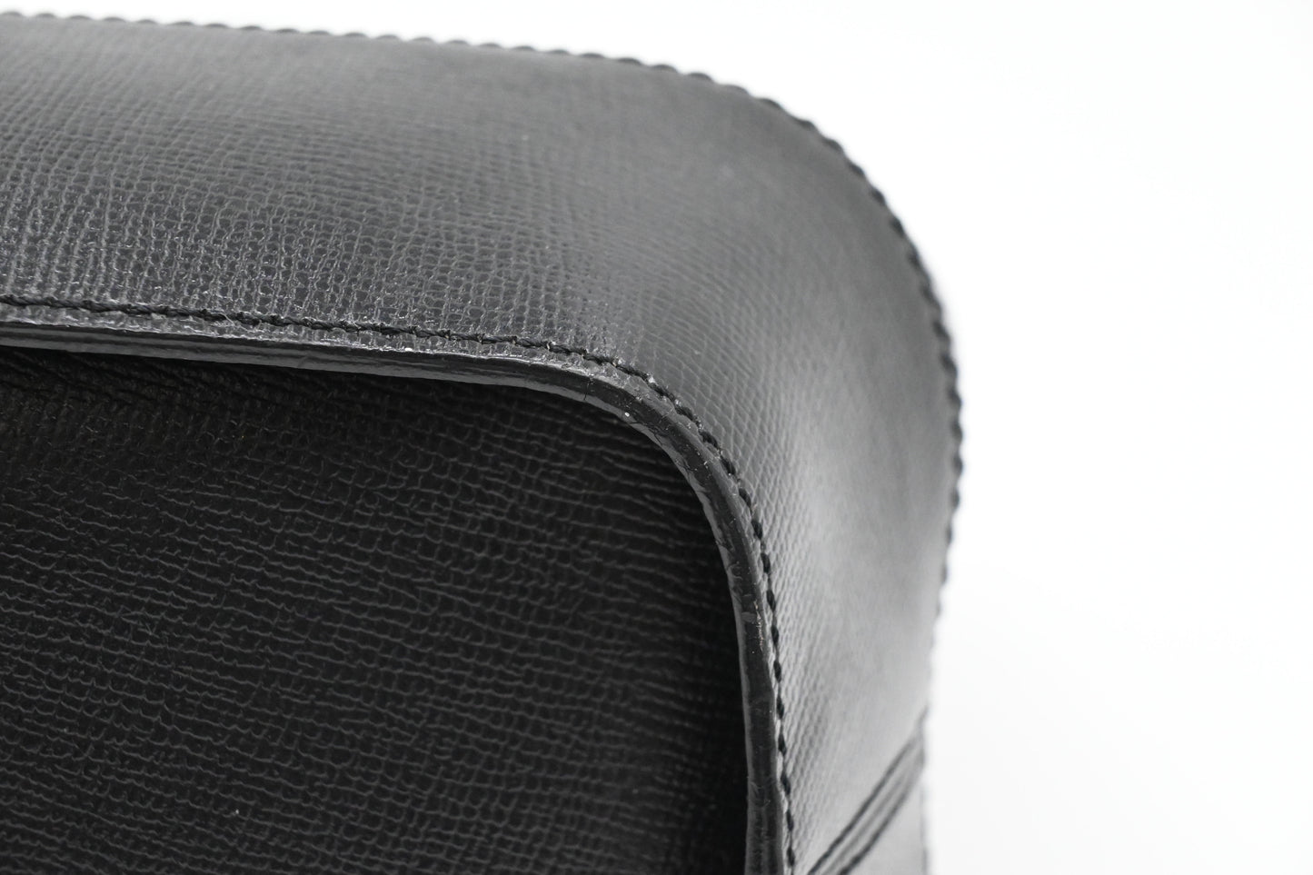 Dior Top Hand Bag in Black Leather