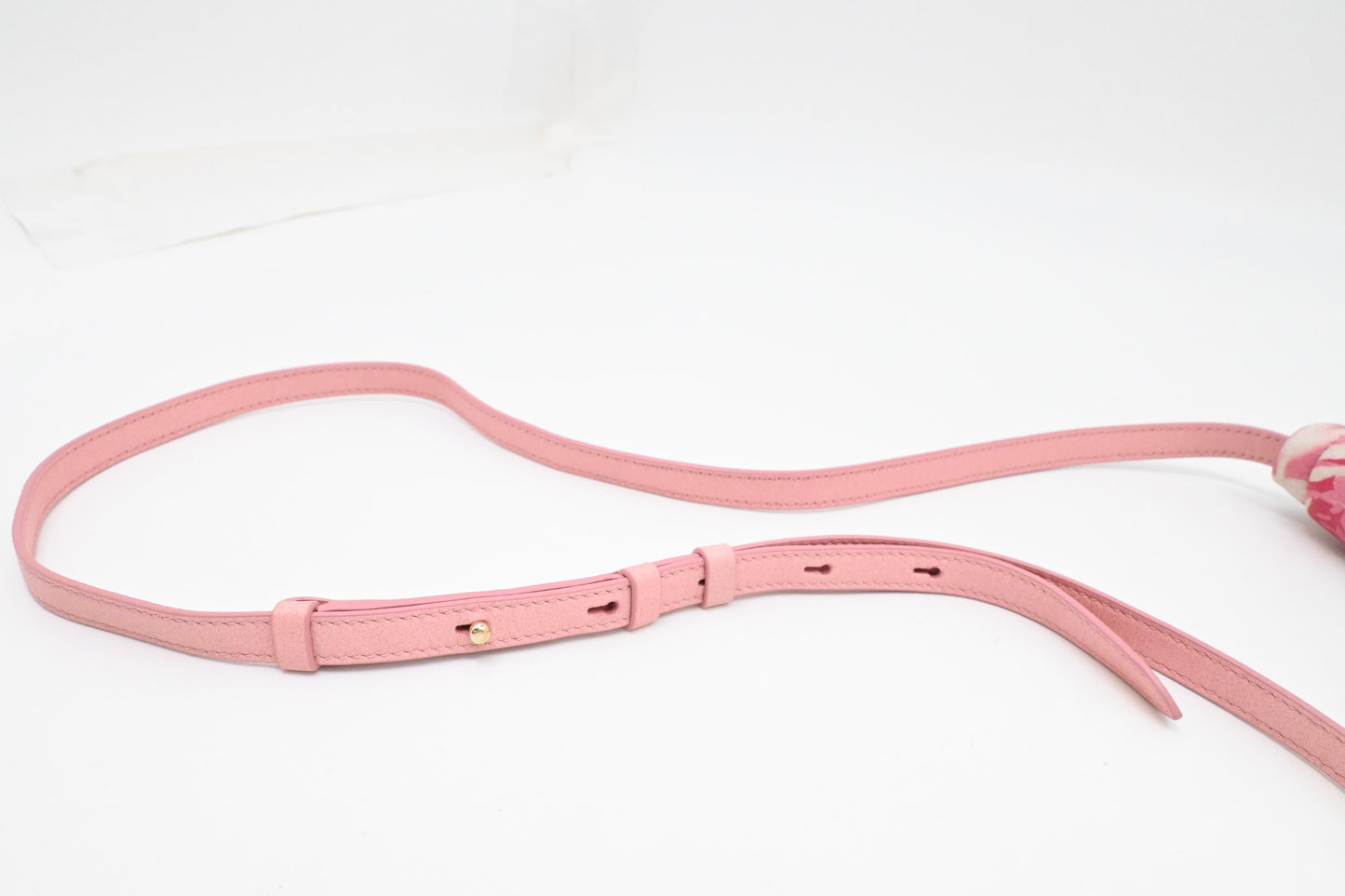 Ferragamo Crossbody Bag in Pink Floral Leather