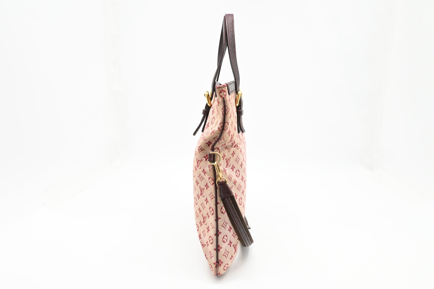 Louis Vuitton Francoise in Cherry Mini Lin Canvas