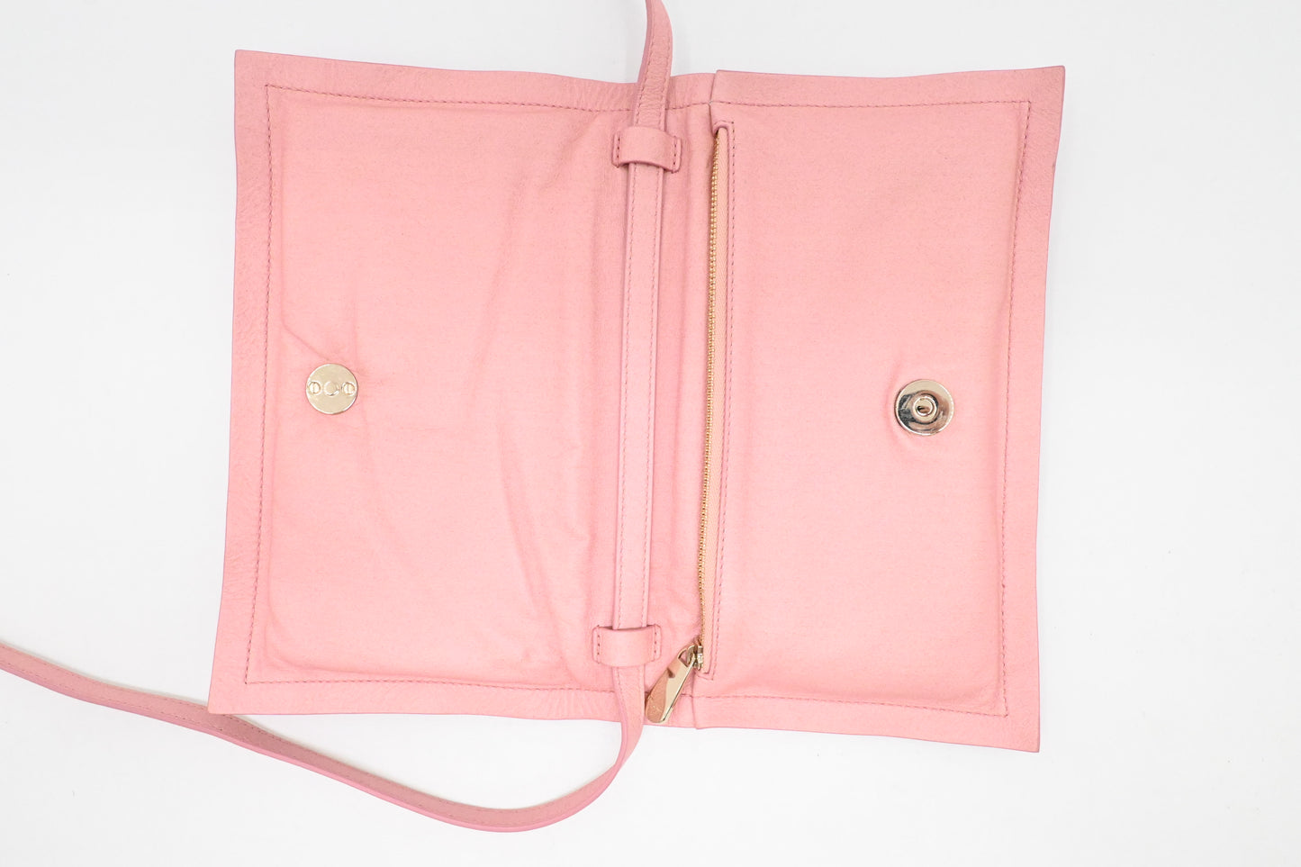 Ferragamo Crossbody Bag in Pink Floral Leather
