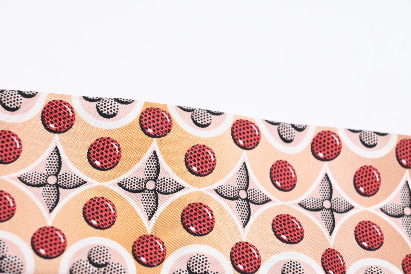 Louis Vuitton 'Bubblegram' Bandeau BB in Pink Silk