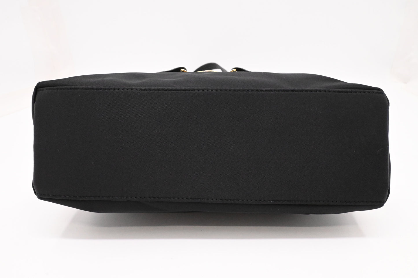 Versace Shoulder Bag in Black Nylon Canvas