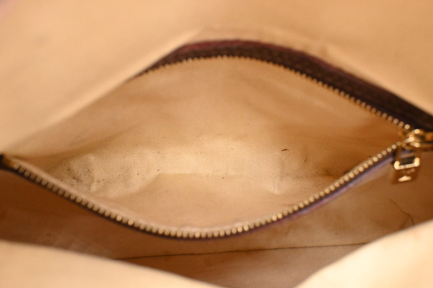 Louis Vuitton Francoise in Cherry Mini Lin Canvas