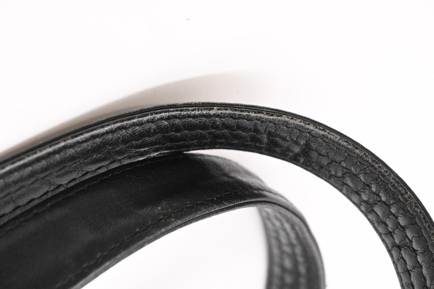 Versace Shoulder Bag in Black Nylon Canvas