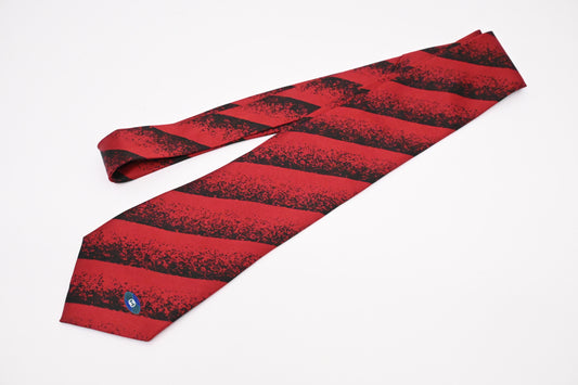 Gucci Tie in Black & Red Silk