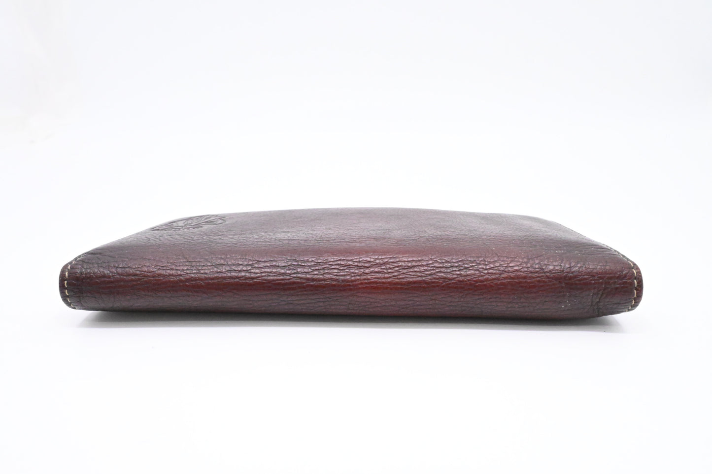 Gucci Long Wallet in Dark Burgundy Leather