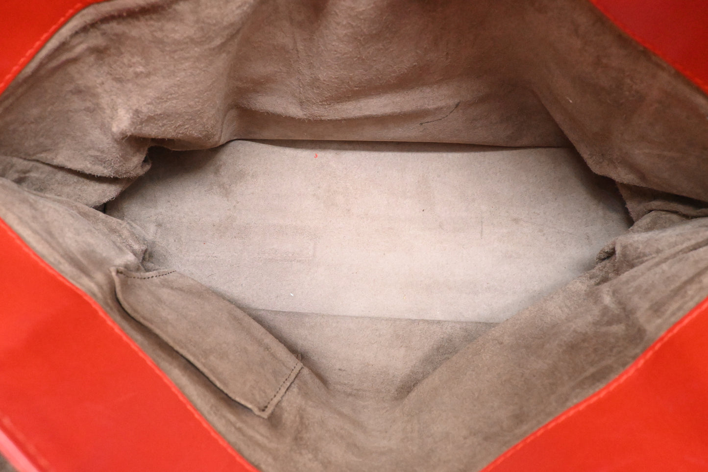 Bottega Veneta Handbag in Red Intrecciato Leather