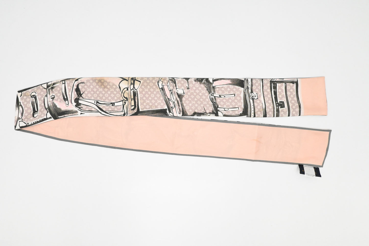 Louis Vuitton Trunk Bandeau in Pink Silk