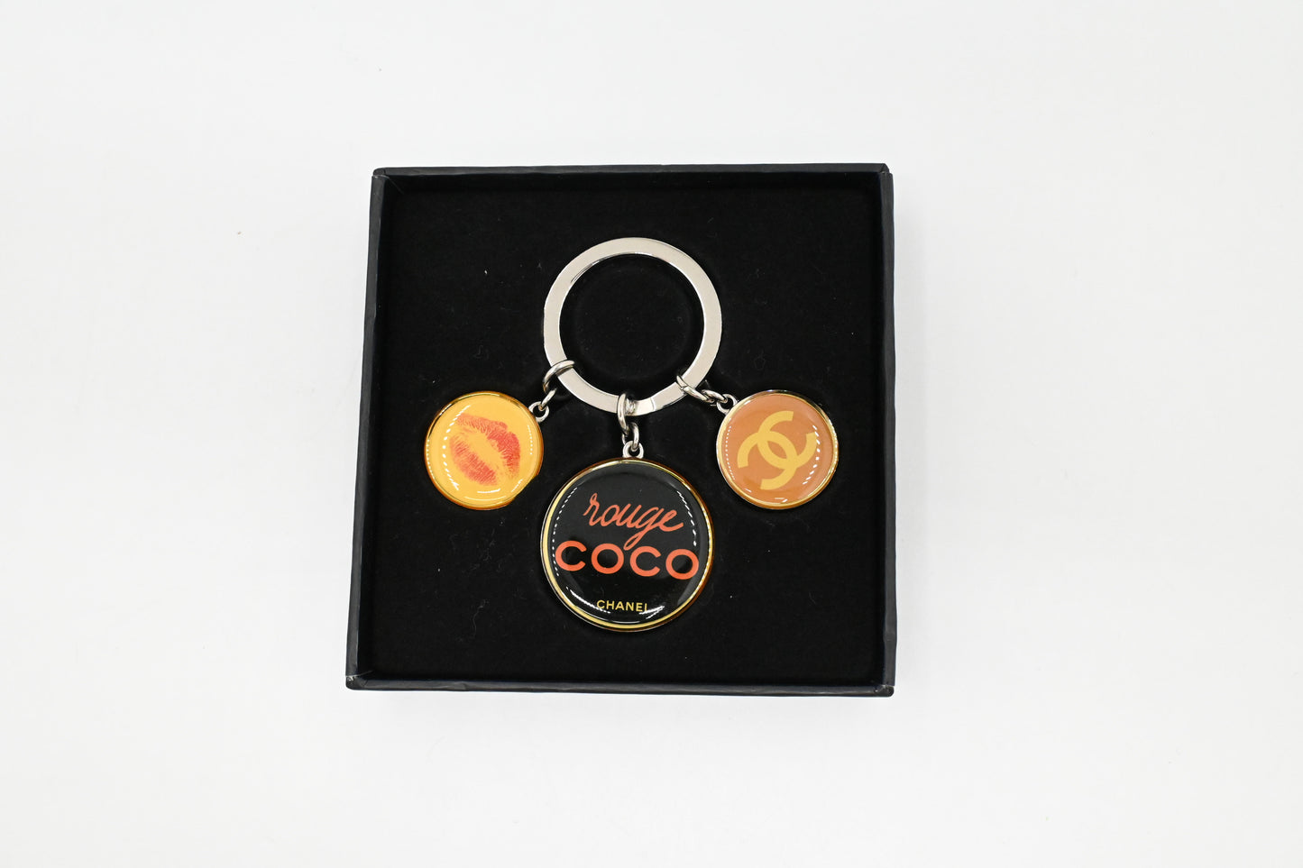 Chanel Rouge Coco Key Ring