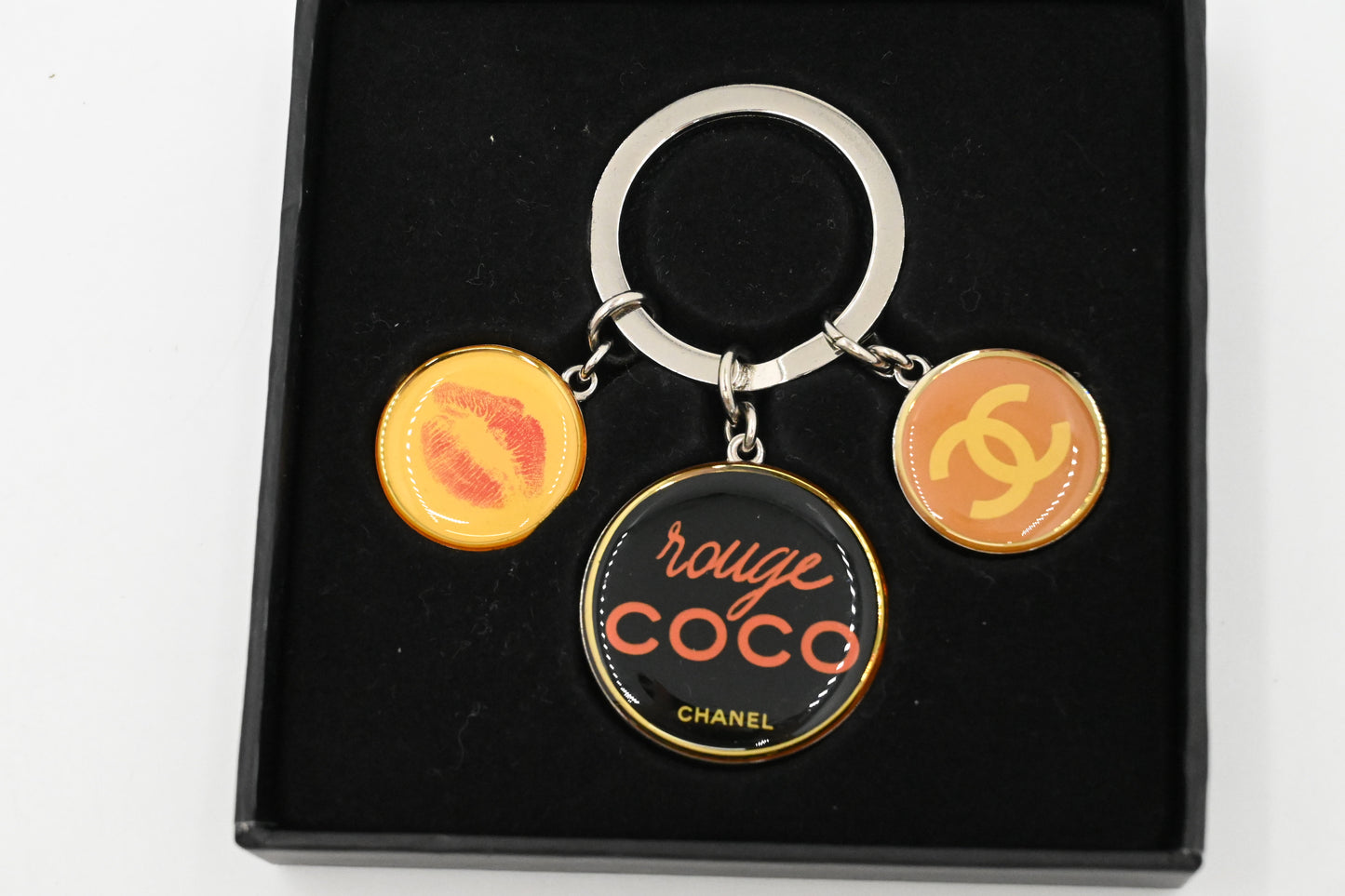 Chanel Rouge Coco Key Ring