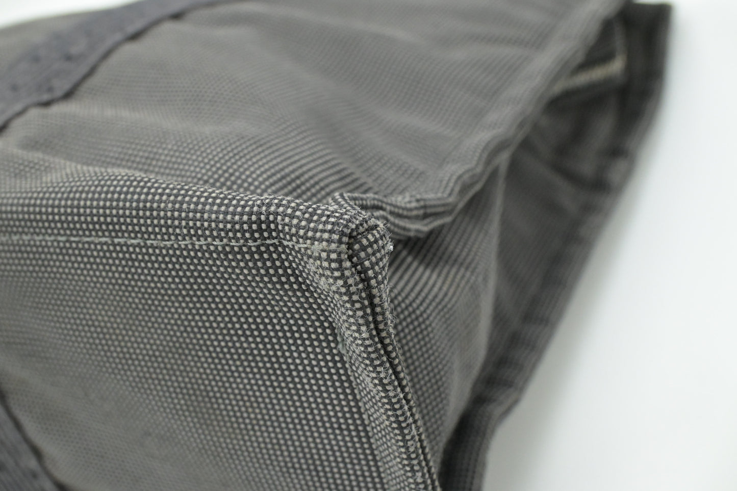 Hermes Herline Fourre-Tout in Grey Canvas