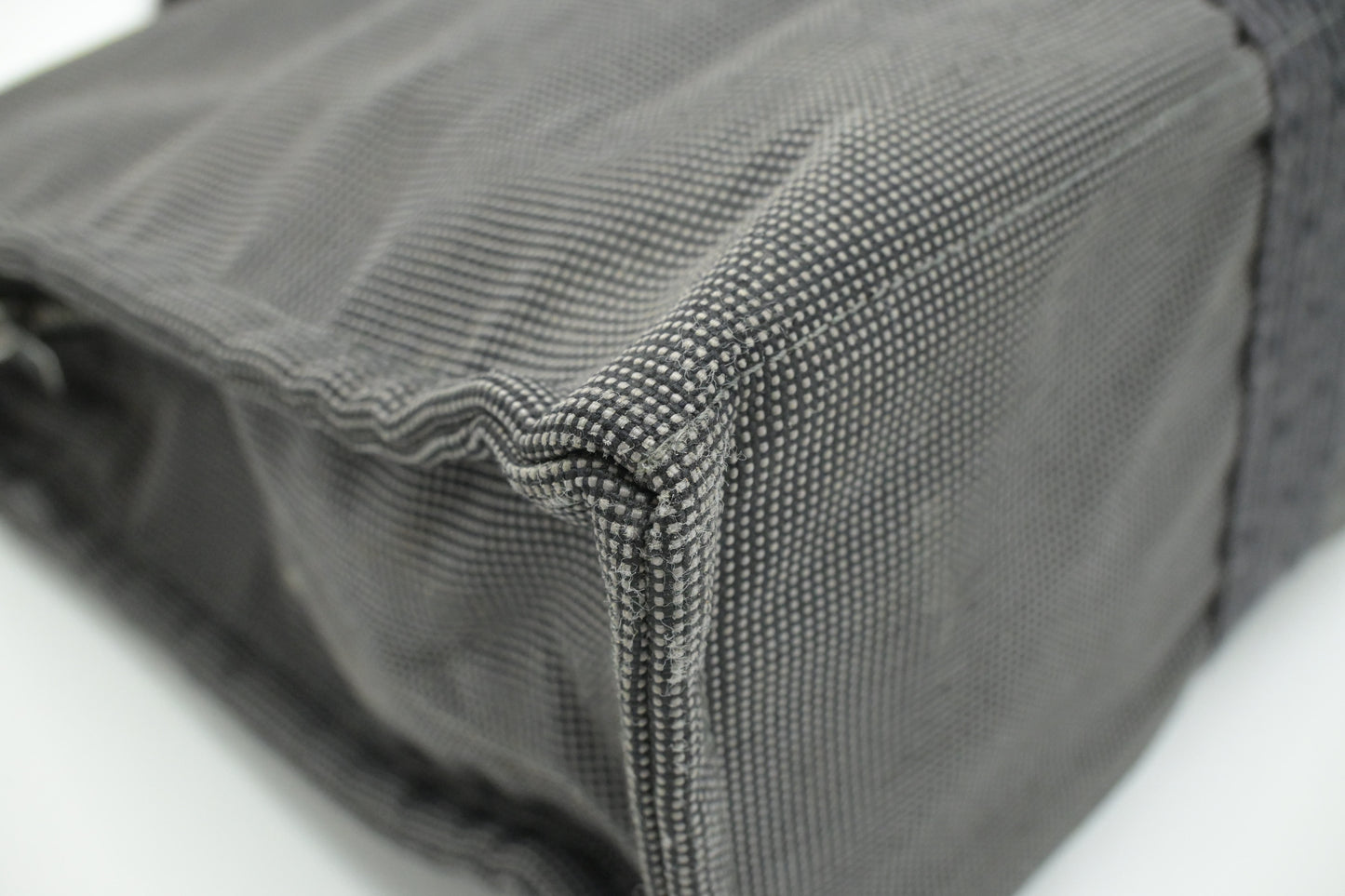 Hermes Herline Fourre-Tout in Grey Canvas