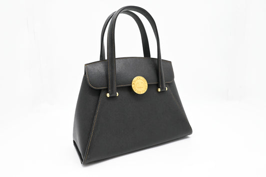 Valentino Handbag in Black Leather