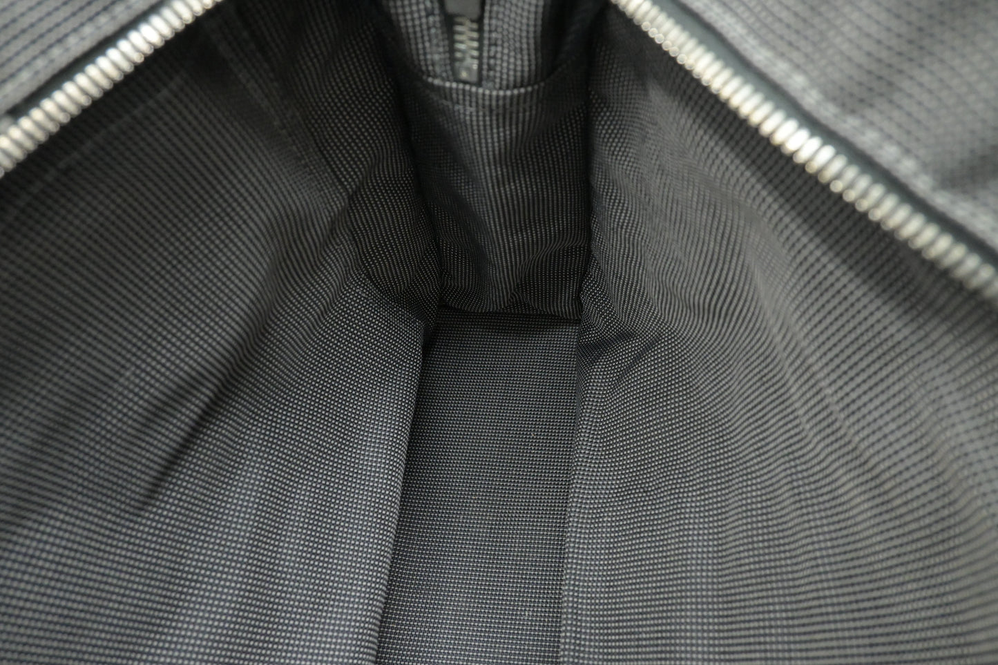 Hermes Herline Fourre-Tout in Grey Canvas