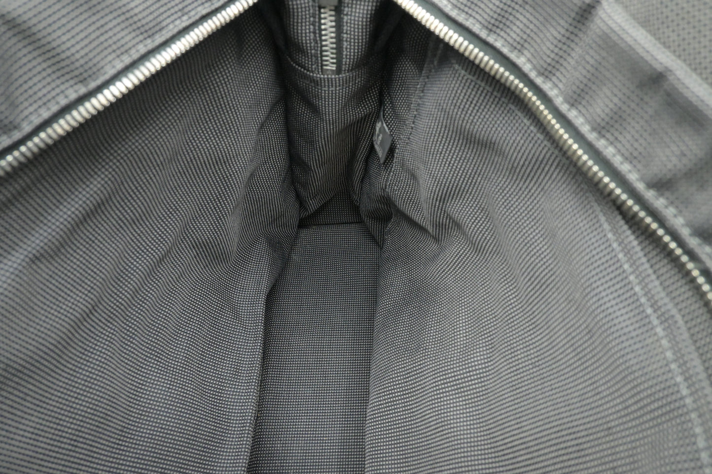 Hermes Herline Fourre-Tout in Grey Canvas