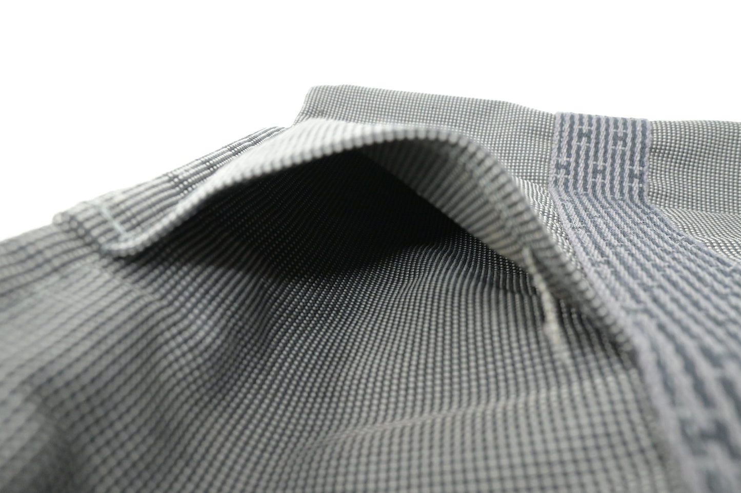 Hermes Herline Fourre-Tout in Grey Canvas