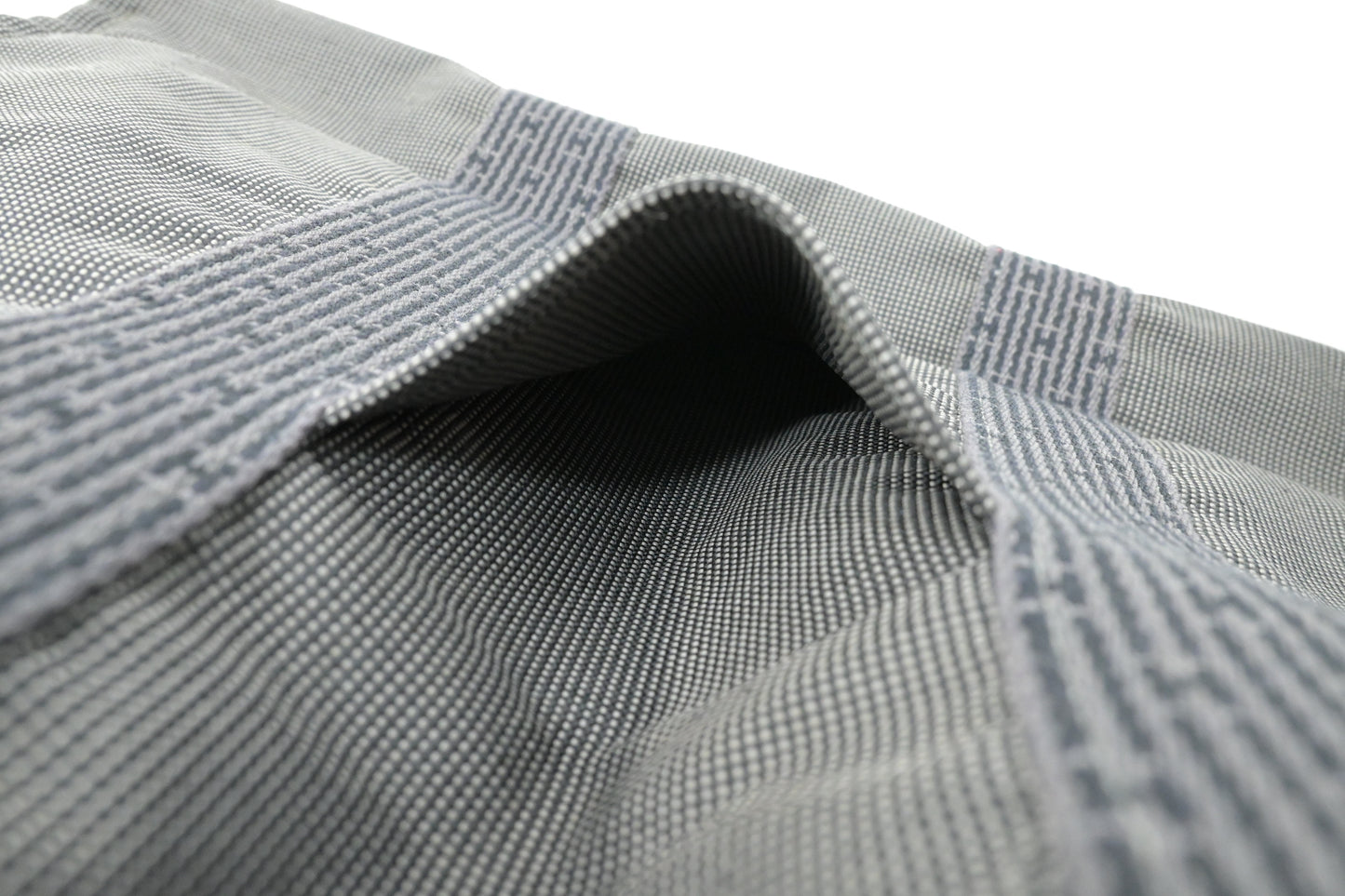 Hermes Herline Fourre-Tout in Grey Canvas