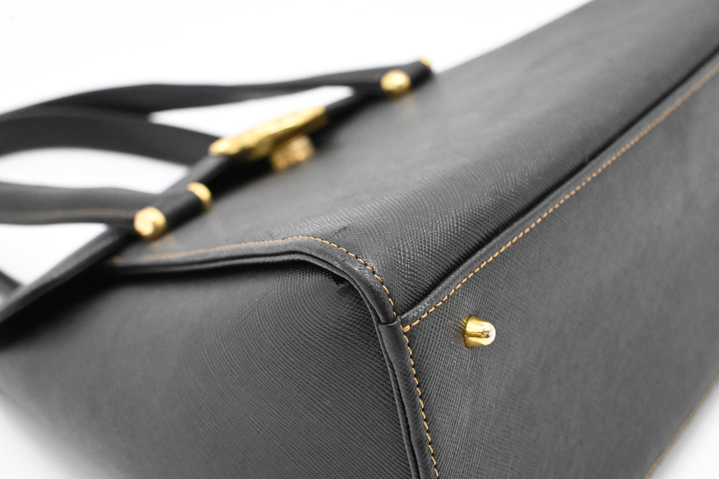 Valentino Handbag in Black Leather