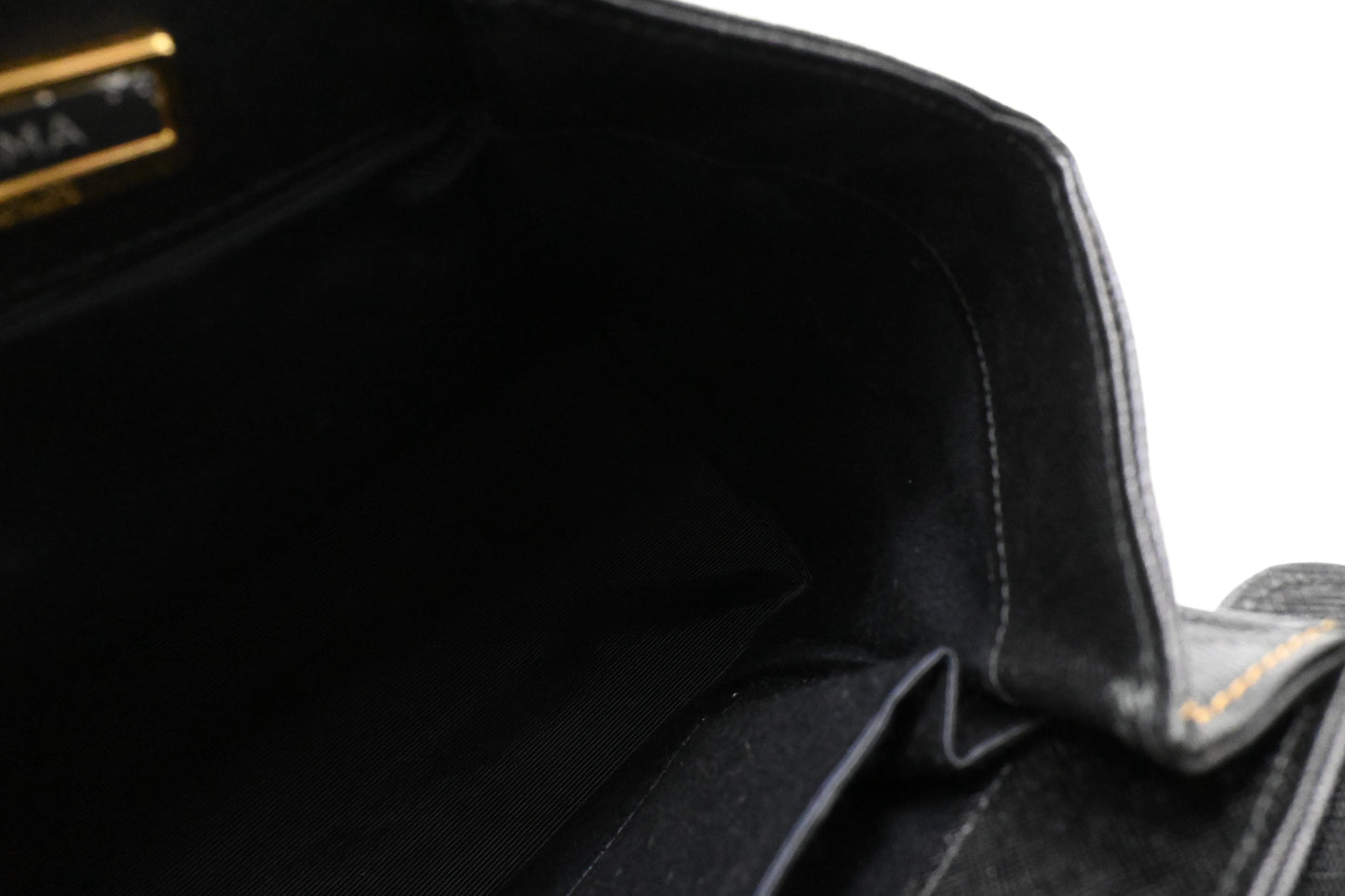 Valentino Handbag in Black Leather