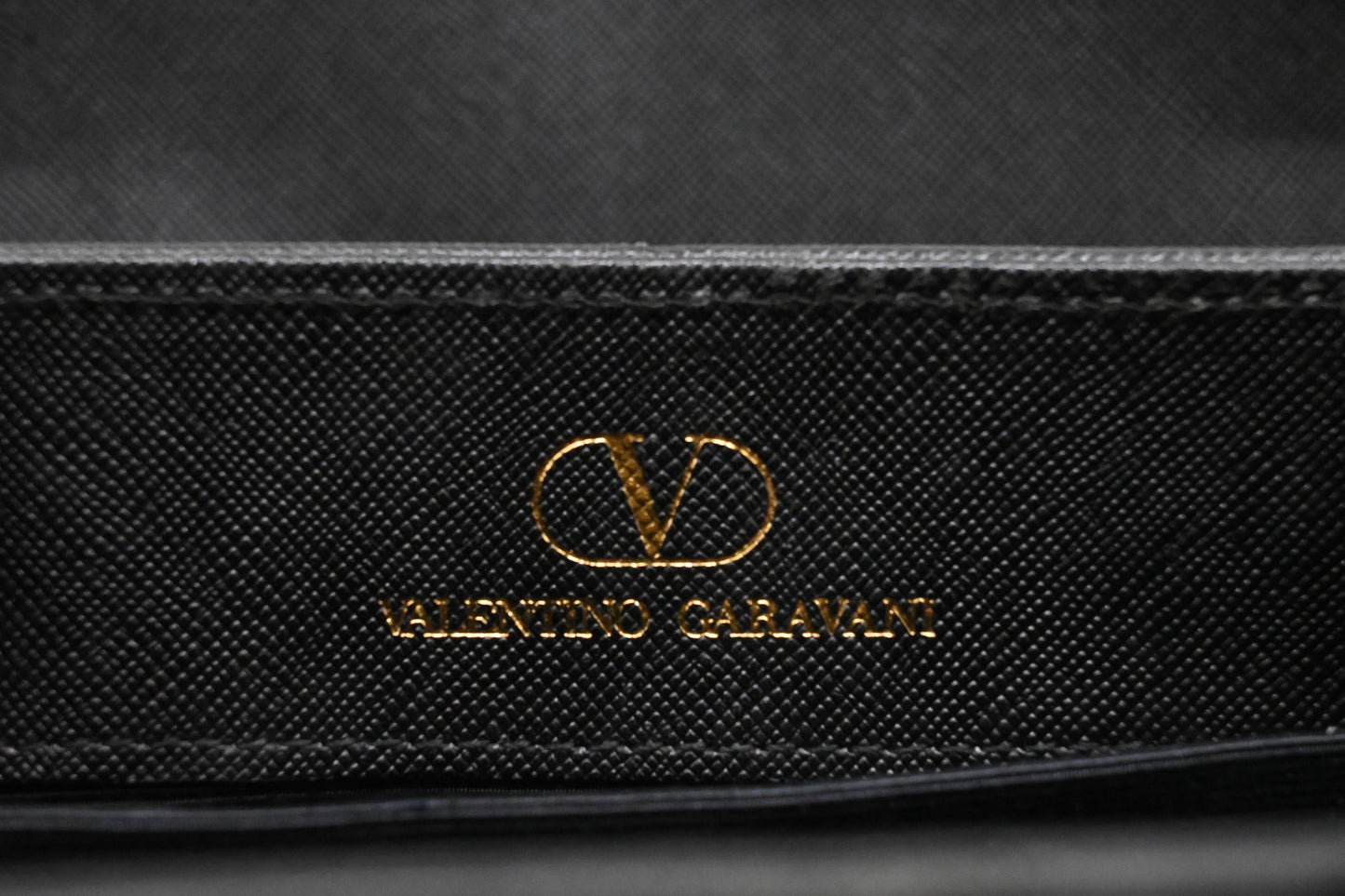 Valentino Handbag in Black Leather