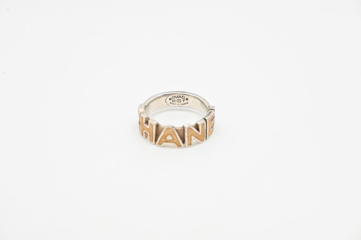 Chanel Letters Ring