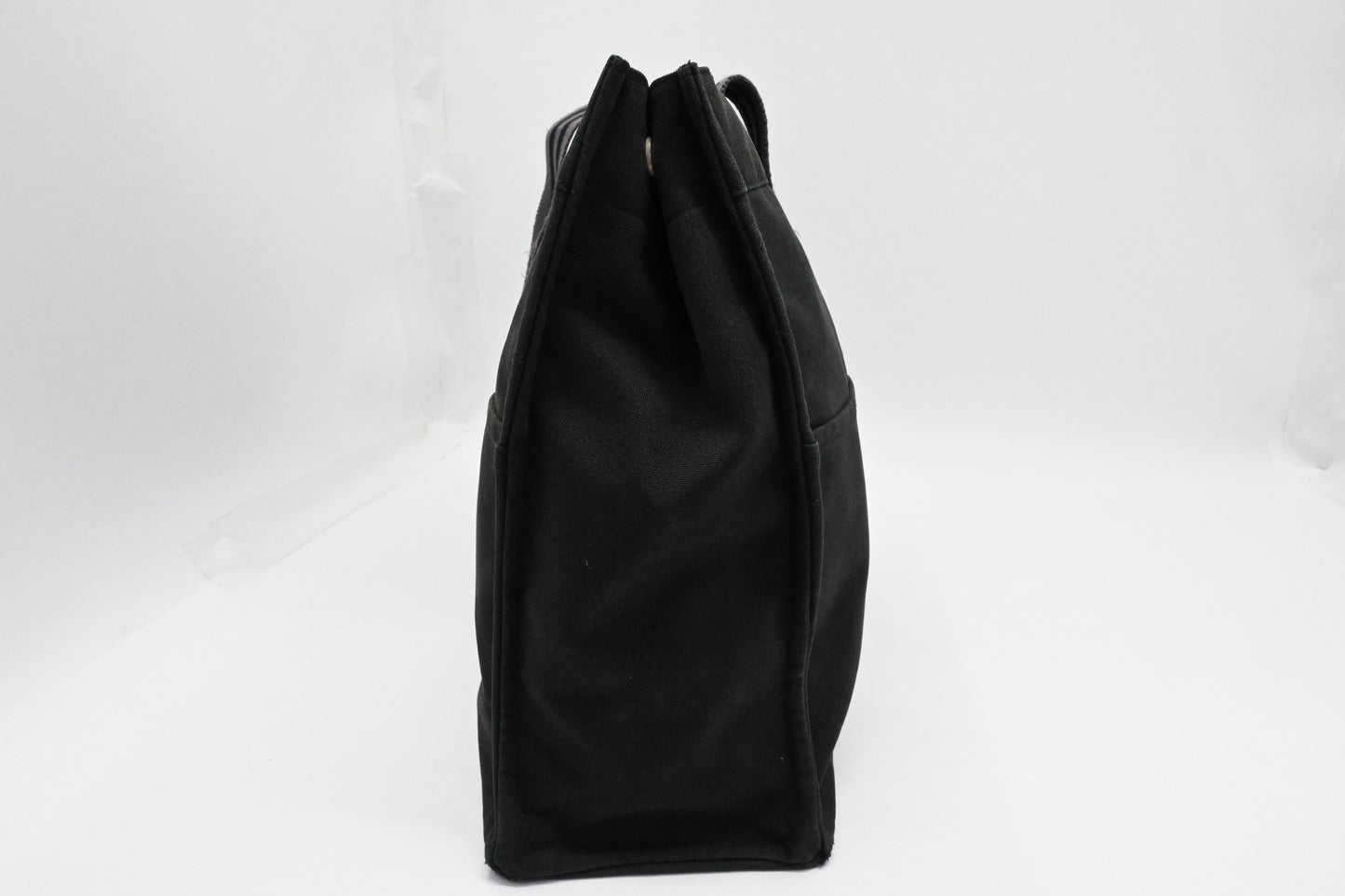 Hermes Fourre-Tout GM in Black Canvas