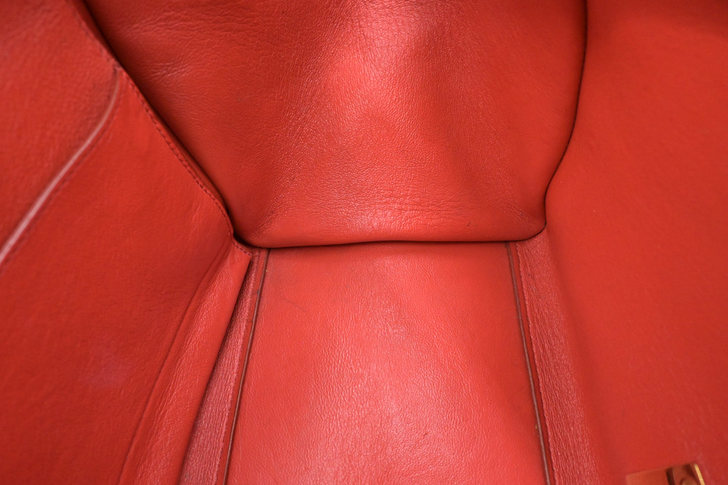 Celine Trapeze in Red Leather