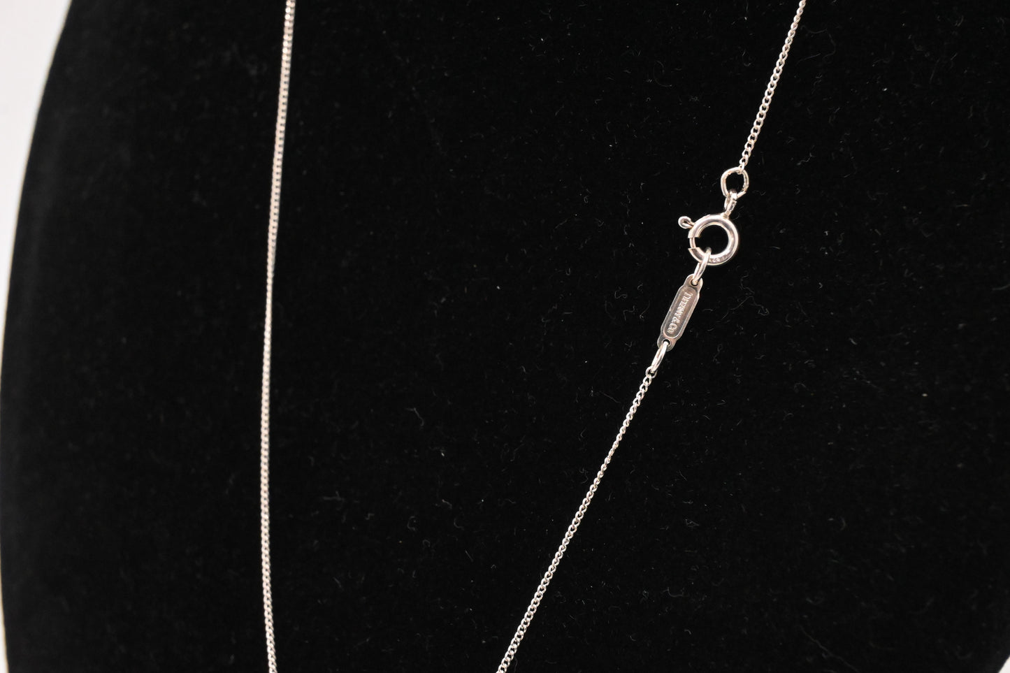 Tiffany & Co. Open Leaf Necklace in Sterling Silver