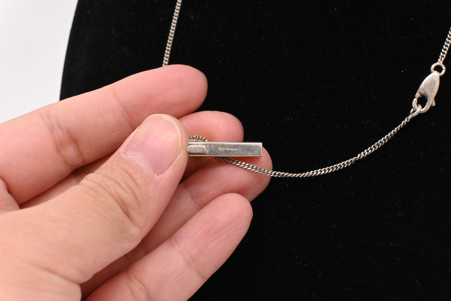 Gucci Cross Necklace in Sterling Silver