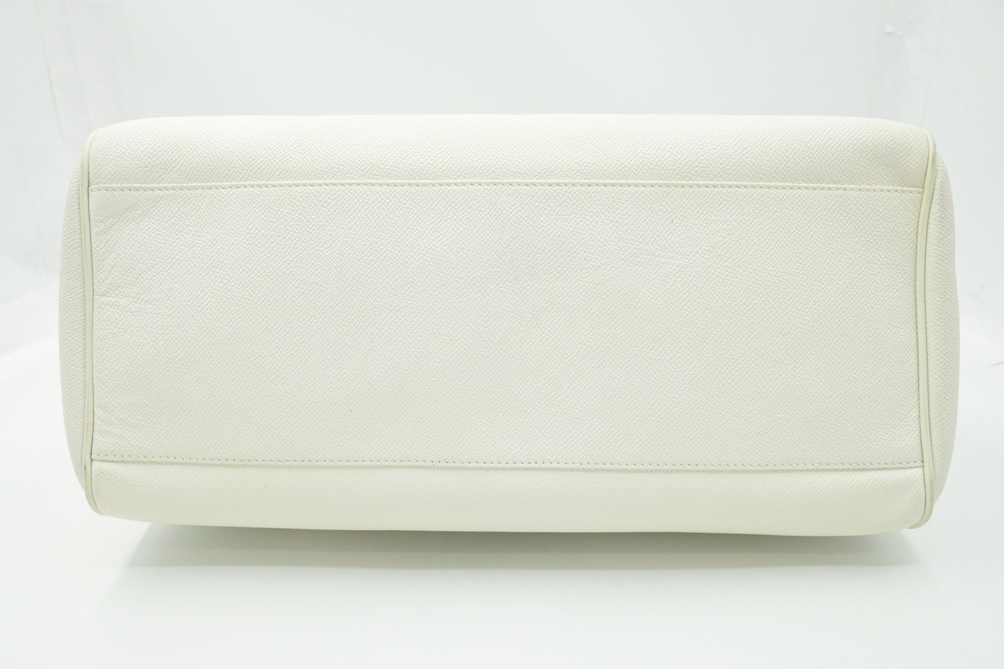 Bvlgari Boston Bag in White Leather