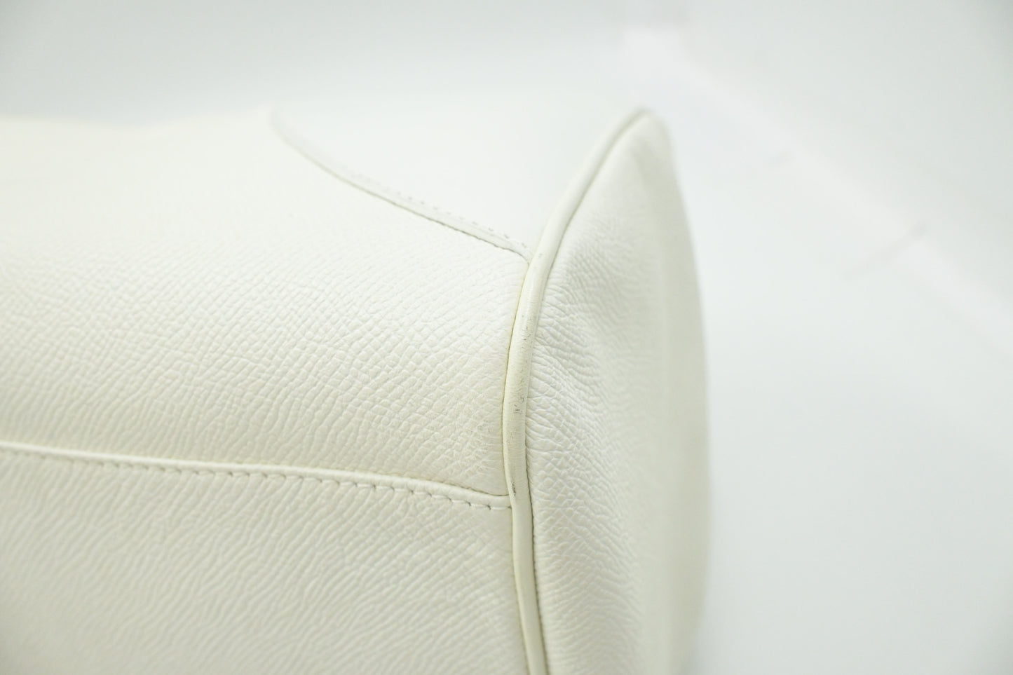 Bvlgari Boston Bag in White Leather