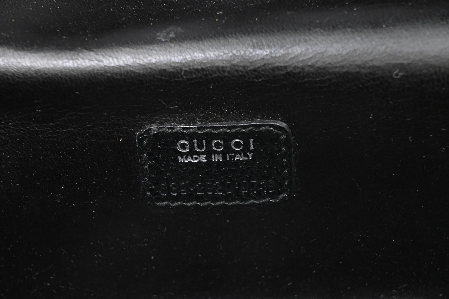 Gucci Vanity Case in Black Leather