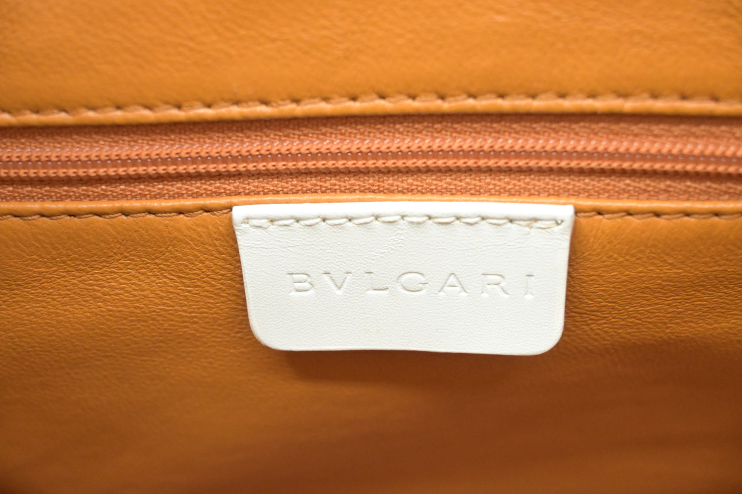 Bvlgari Boston Bag in White Leather