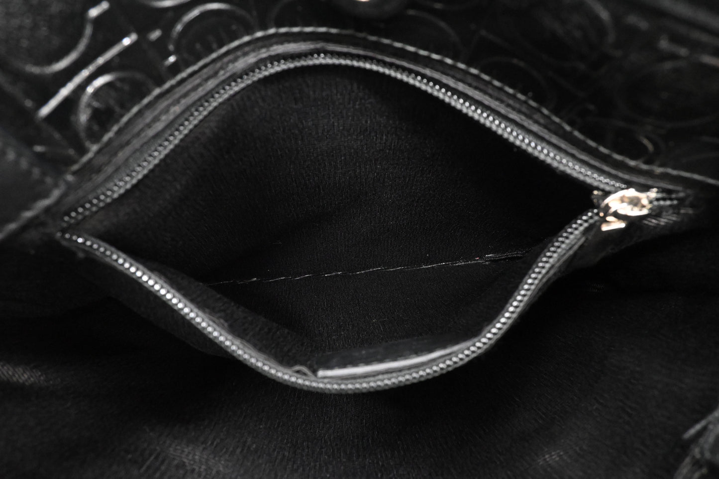 Ferragamo Crossbody in Black Patent Leather