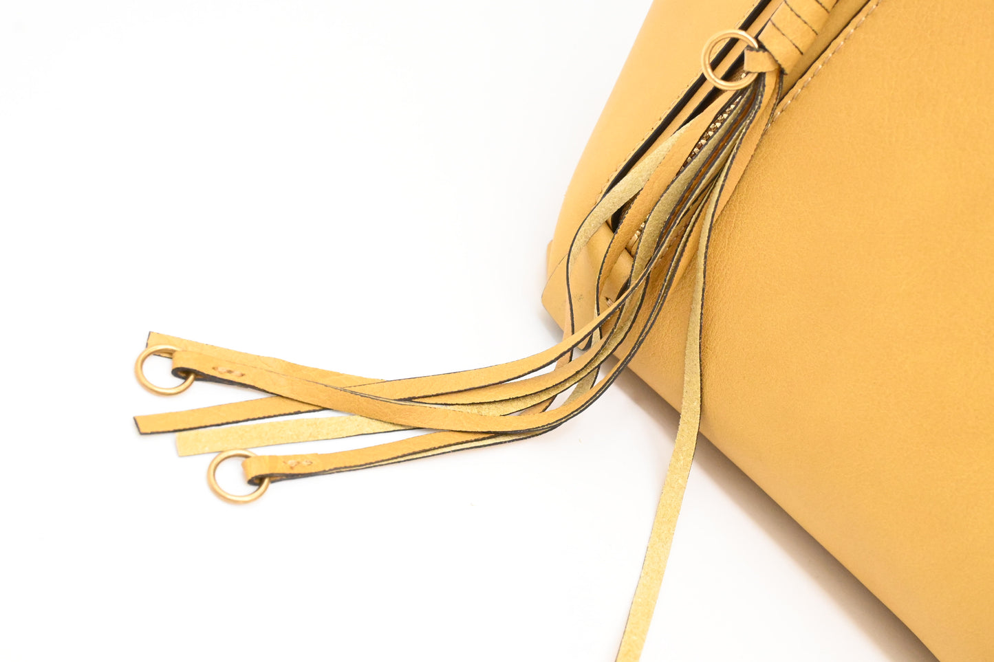Chloe Milo Tote in Yellow Leather