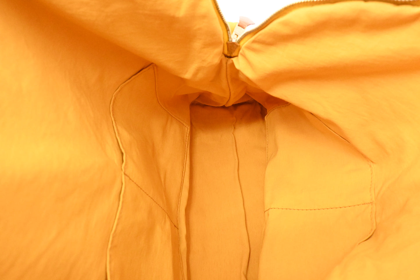 Hermes Bolide Pouch 35 in Yellow Canvas
