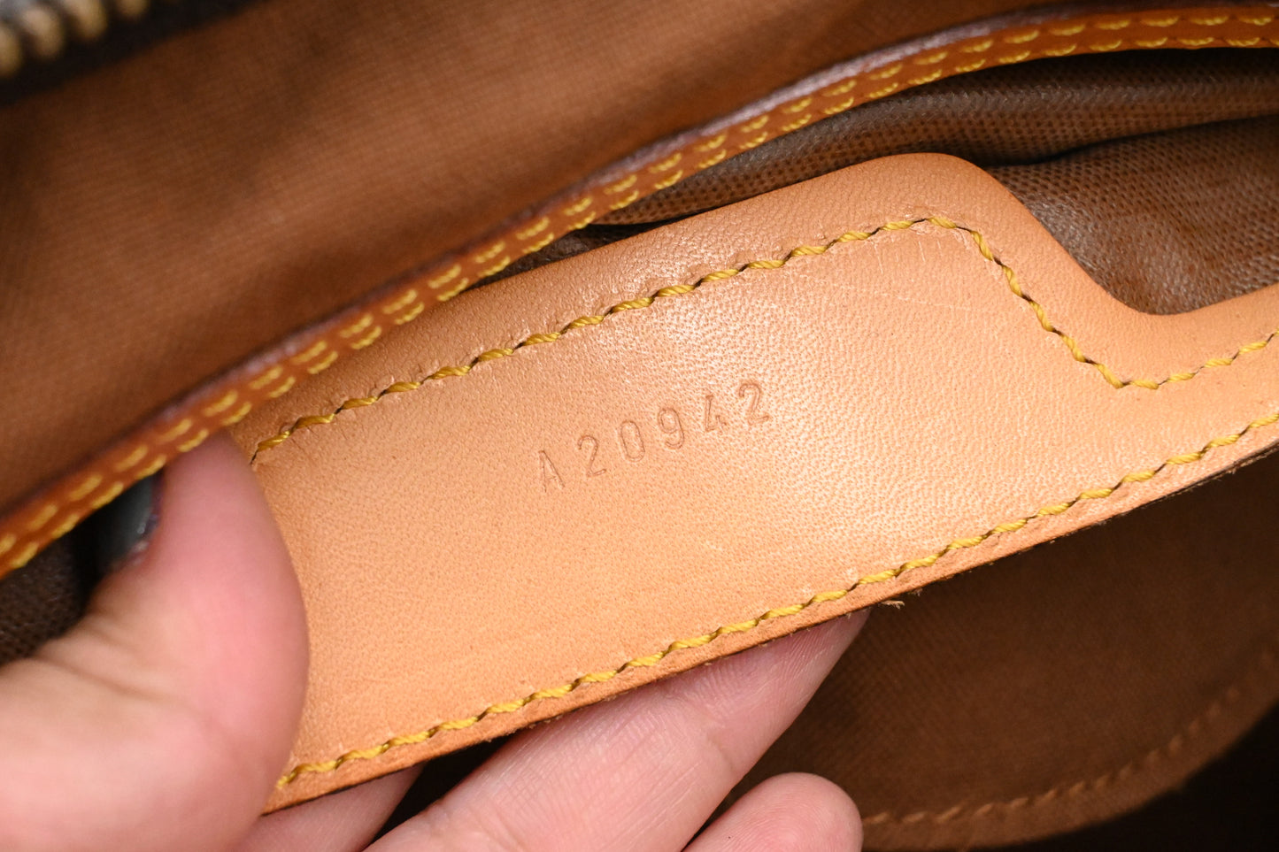 Louis Vuitton Sac Polochon in Monogram Canvas