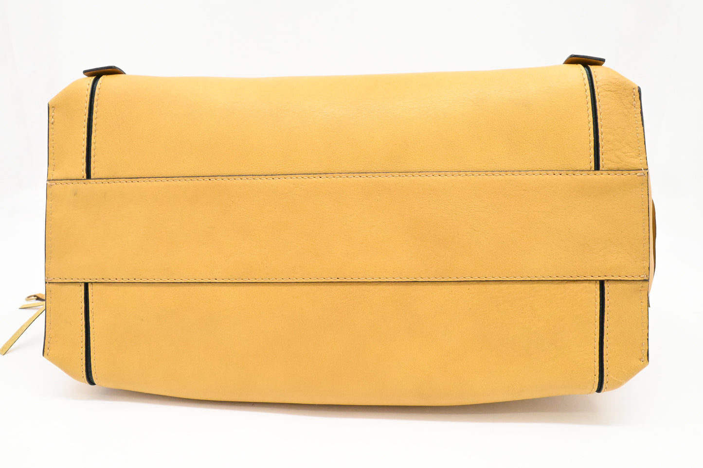 Chloe Milo Tote in Yellow Leather