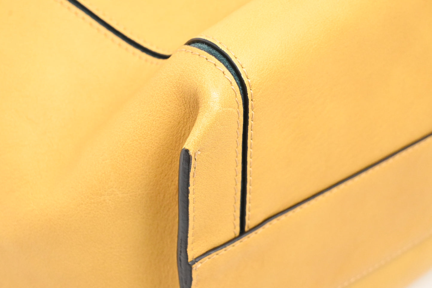 Chloe Milo Tote in Yellow Leather
