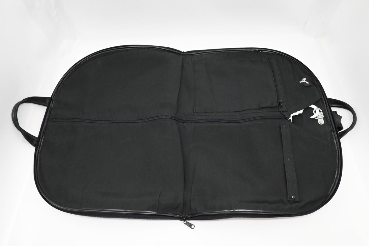Burberry Garment Bag in Checked Canvas