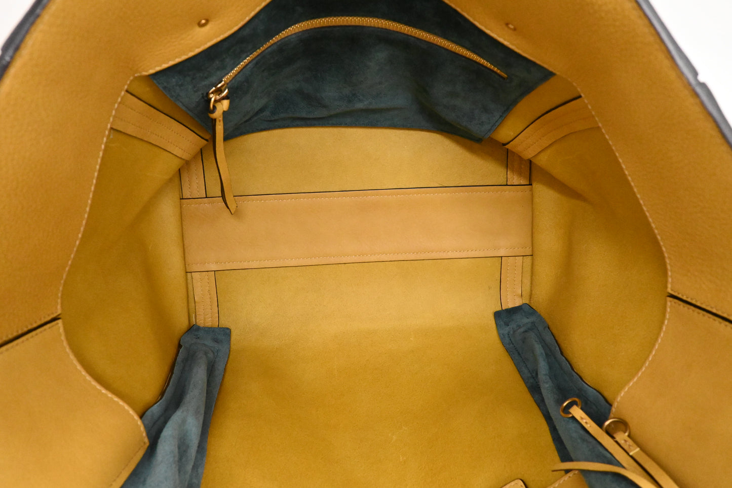 Chloe Milo Tote in Yellow Leather