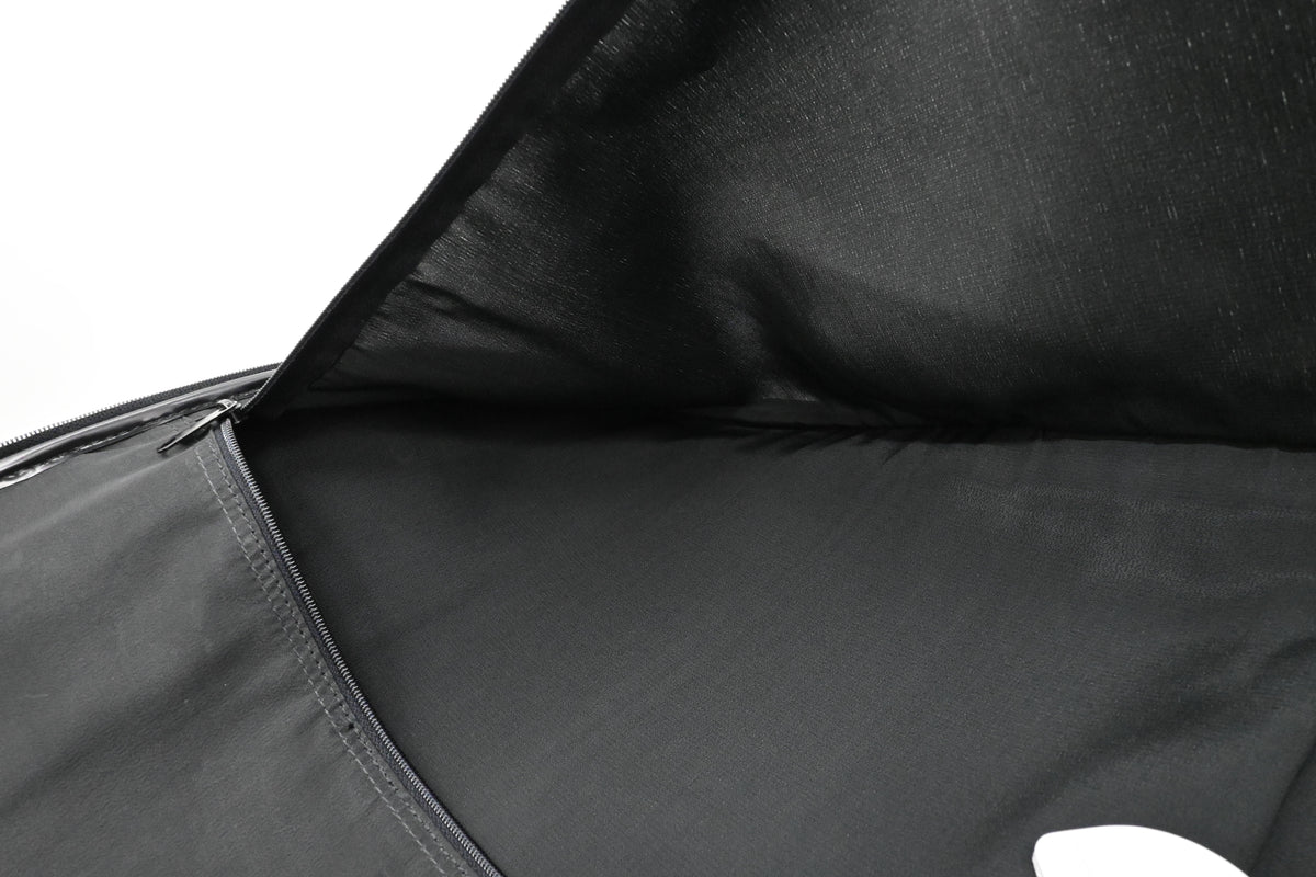 Burberry Garment Bag in Checked Canvas